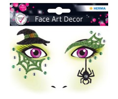 Näokleebis Herma Face Art Decor -  nõid